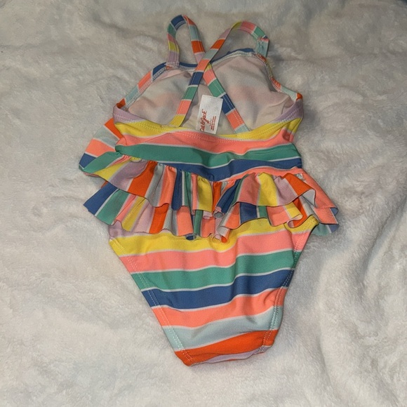 Cat and Jack size 2T swimsuit, multiple colors one piece - Picture 2 of 3